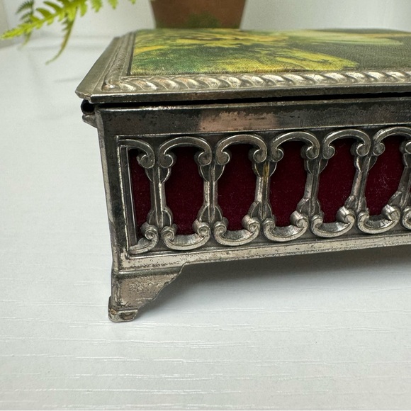 Vintage Jewelry - Trinket Box "Danseuses En Jaune" - Picture 6 of 11